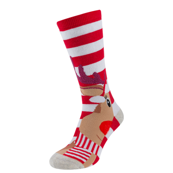 Шкарпетки новорічні унісекс,  північний олень