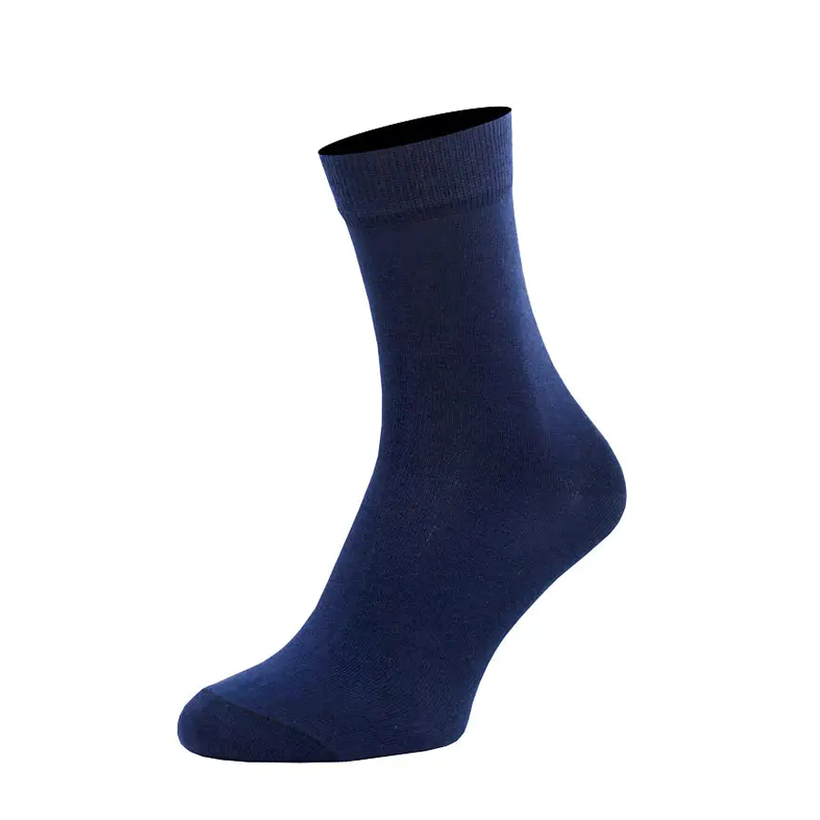 Носки мужские Classic Color из хлопка, черно-синие