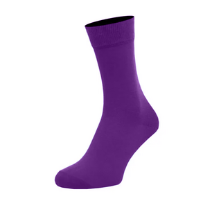 Шкарпетки чоловічі Classic Color бавовняні, фіолетові
