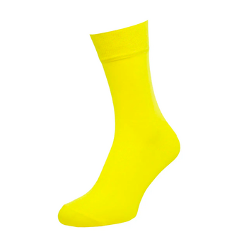 Носки мужские Classic Color из хлопка, желтые