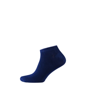Шкарпетки чоловічі короткі з бавовни short, синій