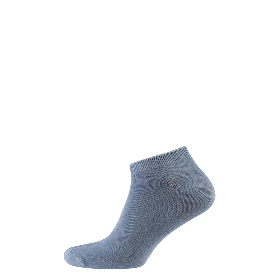 Шкарпетки чоловічі короткі з бавовни short, сірий