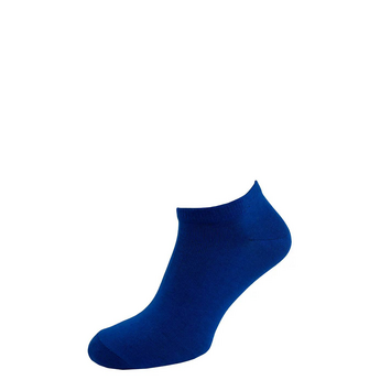 Носки мужские цветные из хлопка, короткие, синий