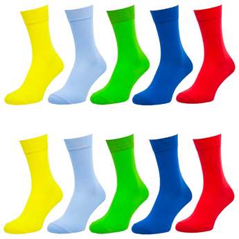 Комплект кольорових шкарпеток, 10 пар