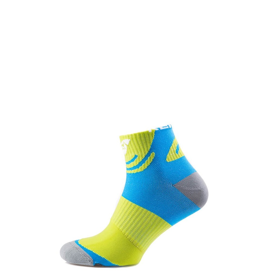 Шкарпетки чоловічі спортивні для бігу, KENNAH, салатовий