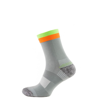 Шкарпетки чоловічі спортивні для велоспорту, KENNAH, сірий