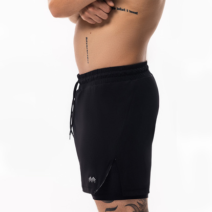 Чоловічі спортивні шорти Anatomic Sport Shorts, чорний  MAN's SET вигляд 2 