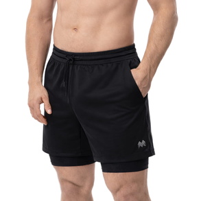 Мужские спортивные шорты Anatomic Shorts 2-in-1 Balance, черный