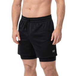 Мужские спортивные шорты Anatomic Shorts 2-in-1 Balance, черный
