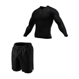 Комплект спортивного белья из лонгслива и шорт, Anatomic Balance All-Season