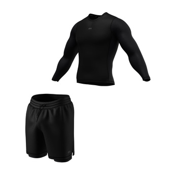 Комплект спортивної бізизни з лонгсліву та шортів, Anatomic Balance All-Season