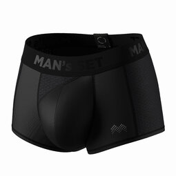Чоловічі спортивні анатомічні термотруси Sport w/skew fly Cooltech Light, чорний