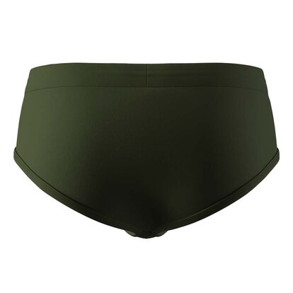 Мужские плавки Anatomic Briefs 2.1 Swimming хаки, вид сзади