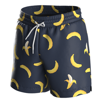 Anatomic Shorts Swimming, темно-синий с бананами