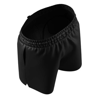 Вид зверху чоловічих шортів для плавання Anatomic Shorts 2.0 New, чорний