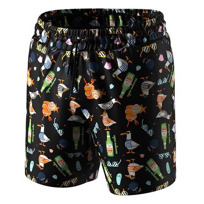 Задній вигляд анатомічних шортів для плавання Anatomic Shorts 2.0 Beach Rebel