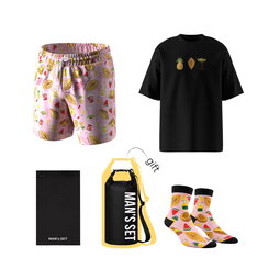 Комплект чоловічий Honey Resort Combo, чорний