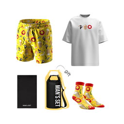Комплект мужской Cream Summer Combo, белый