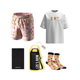 Комплект чоловічий Honey Resort Combo, білий