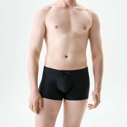 Мужские плавки Anatomic Intimate 2.1 Swimming, черный (черный шнурок)  MAN's SET вид 1 