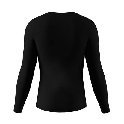 Чоловічий термолонгслів Thermal Long Sleeve Fleece, чорний  MAN's SET вигляд 3 