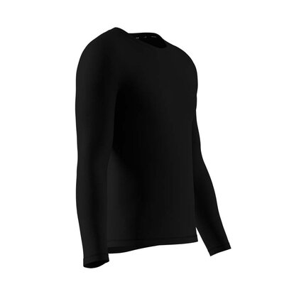 Чоловічий термолонгслів Thermal Long Sleeve Fleece, чорний  MAN's SET вигляд 4 