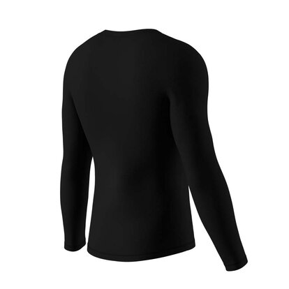 Чоловічий термолонгслів Thermal Long Sleeve Fleece, чорний  MAN's SET вигляд 5 