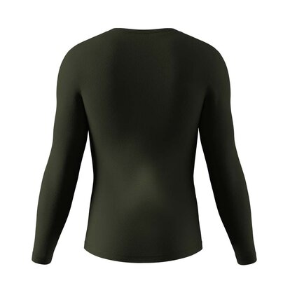 Чоловічий термолонгслів Thermal Long Sleeve Fleece, хакі  MAN's SET вигляд 3 