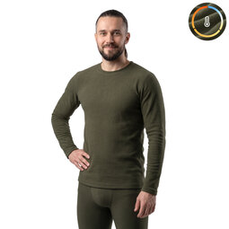 Чоловічий термолонгслів Thermal Long Sleeve Fleece, хакі
