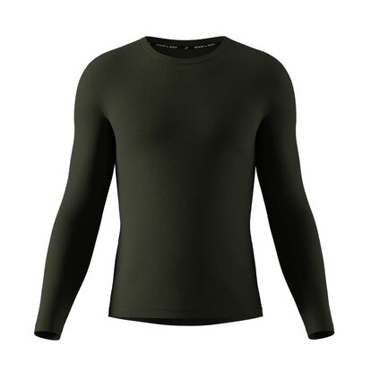 Чоловічий термолонгслів Thermal Long Sleeve Fleece, хакі  MAN's SET вигляд 2 