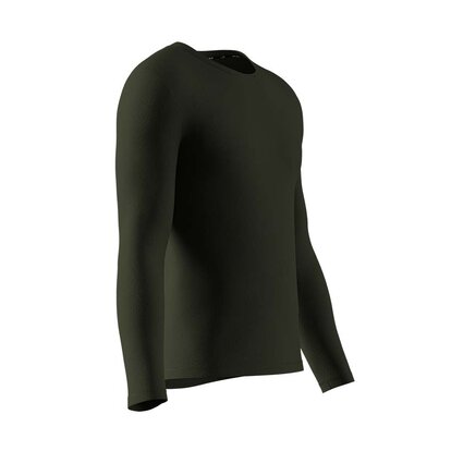 Чоловічий термолонгслів Thermal Long Sleeve Fleece, хакі  MAN's SET вигляд 4 