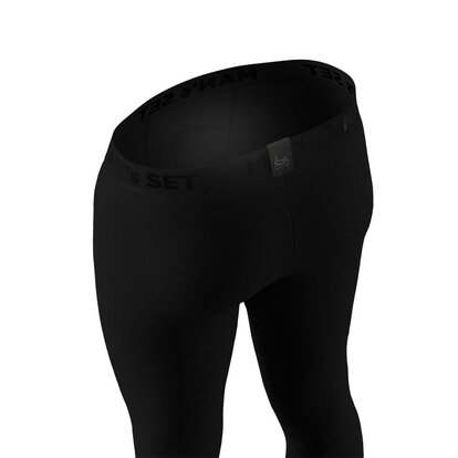 Чоловічі термоштани Thermal Pants Fleece, чорний  MAN's SET вигляд 6 