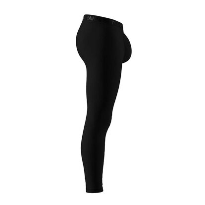 Чоловічі термоштани Thermal Pants Fleece, чорний  MAN's SET вигляд 4 