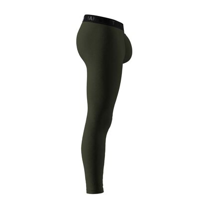Чоловічі термоштани Thermal Pants Fleece, хакі  MAN's SET вигляд 4 
