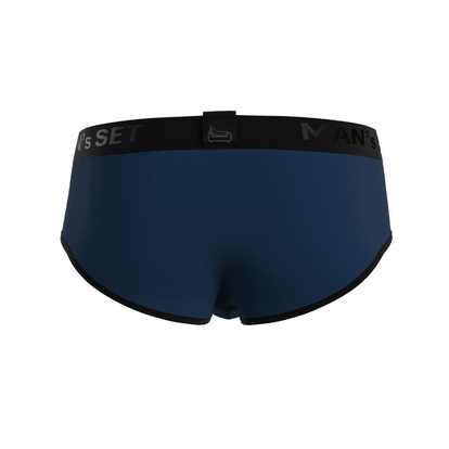 Мужские анатомические брифы из хлопка, Anatomic Briefs Black Series, синий  MAN's SET вид 2 