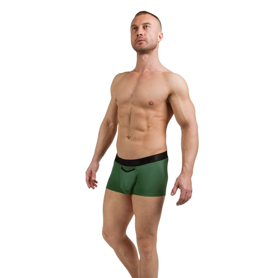 Мужские анатомические боксеры Anatomic Classic Black Series, тёмно-зелёный