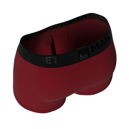 Чоловічі анатомічні боксери Anatomic Classic Black Series, бордовий  MAN's SET вигляд 2 