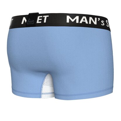 Чоловічі анатомічні боксери з бавовни, Anatomic Modern Light, бірюзовий  MAN's SET вигляд 3 