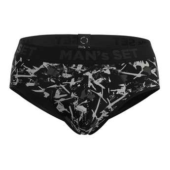 Мужские анатомические брифы Anatomic Briefs 2.0 Black Series, Ink Splash