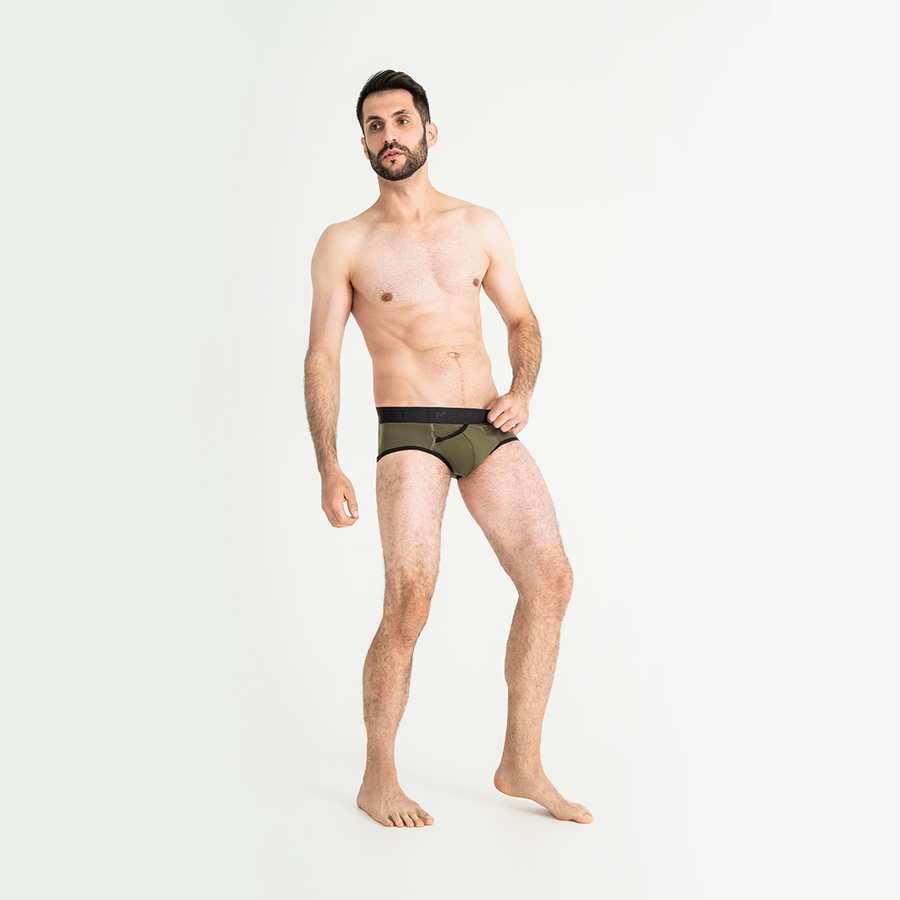 Чоловічі труси бріфи Anatomic Briefs 2.0 Black Series, хакі (уцінка)