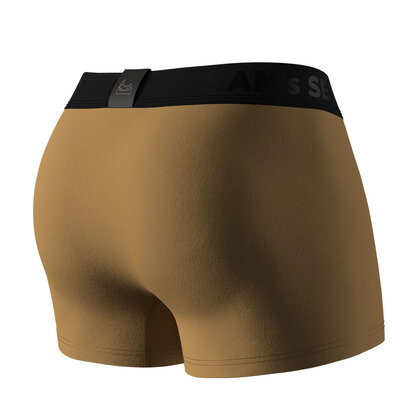 Чоловічі анатомічні боксери з бавовни, Anatomic Classic 2.0, Black Series, койот  MAN's SET вигляд 3 
