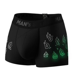 Чоловічі боксери з бавовни, Anatomic Classic 2.0, Black Series, "Онлайн", чорний