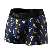 Чоловічі анатомічні боксери з бавовни, Anatomic Classic 2.0, Black Series, Жовта Легенда