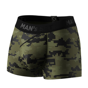 Чоловічі анатомічні боксери з бавовни, Anatomic Classic 2.0, Black Series, Tactical