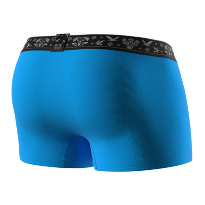 Чоловічі анатомічні боксери Ukrainian Anatomic Classic 1.2 Black Series, бірюзовий  MAN's SET вигляд 3 