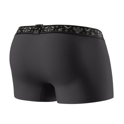 Чоловічі анатомічні боксери Ukrainian Anatomic Classic 1.2 Black Series, графітовий  MAN's SET вигляд 3 