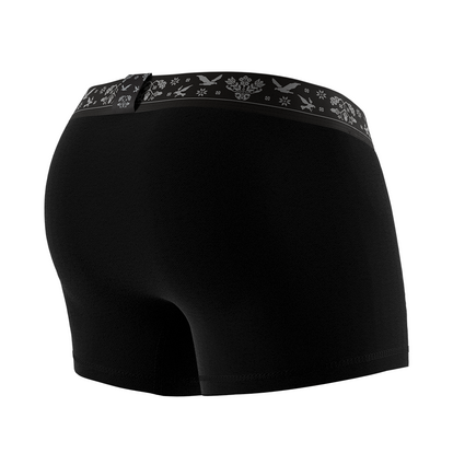 Чоловічі анатомічні боксери Ukrainian Anatomic Boxers Classic, чорний  MAN's SET вигляд 3 