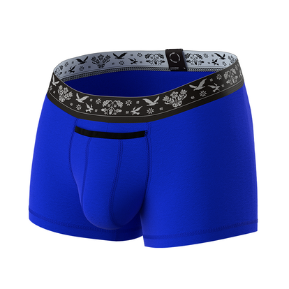 Чоловічі анатомічні боксери Ukrainian Anatomic Boxers Classic, електрик  MAN's SET  вид спереду