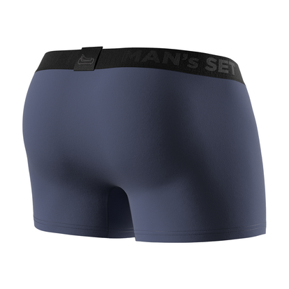 Чоловічі анатомічні боксери Intimate 2.1 Black Series, синій графіт  MAN's SET вигляд 4 