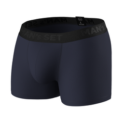 Мужские анатомические боксеры, Intimate 2.1 Black Series, темно-синий